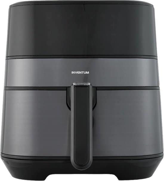 Inventum GF500HLDB - Airfryer - Heteluchtfriteuse - Inhoud 5 liter - Zwart/RVS - Afbeelding 2