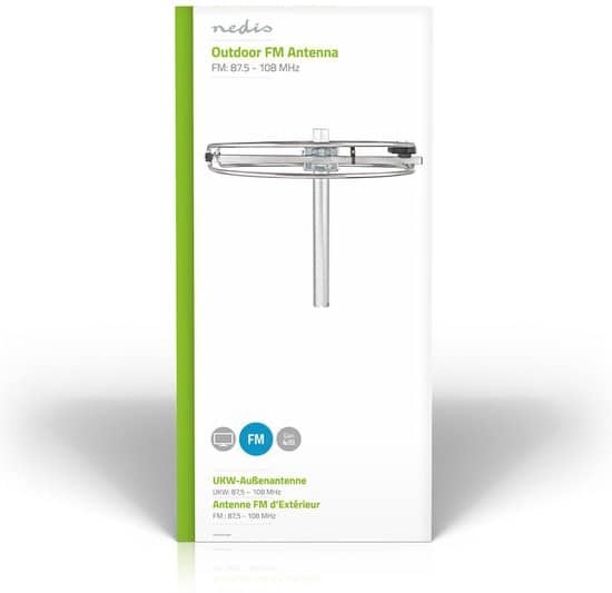 Nedis Buitenantenne - Ontvangstbereik: 0-15 km - Versterking: 4 dB - Aluminium - Afbeelding 4