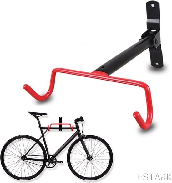 ESTARK® Fietsbeugel Wand - Fiets Ophangbeugel - Wandbeugel - Muurhaak - Muurhanger - Fietshaak - Fiets Ophangsysteem - Fietsbeugel - Fietsen Haak...