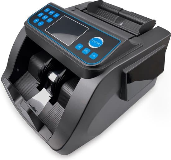 Geldtelmachine - Biljettelmachine - Waardetelling Mix Biljetten- 1000 biljetten/minuut - 5-voudig valsgelddetectie - Optel & batch-functie -... - Afbeelding 3