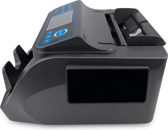 Geldtelmachine - Biljettelmachine - Waardetelling Mix Biljetten- 1000 biljetten/minuut - 5-voudig valsgelddetectie - Optel & batch-functie -... - Afbeelding 5