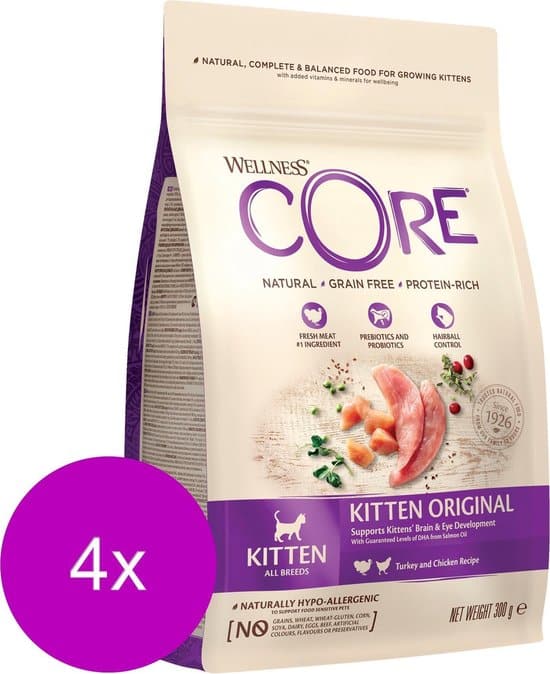 Grandorf Kitten Lam & Kalkoen - Hypoallergeen Single Grain Kattenvoer 2 Kg