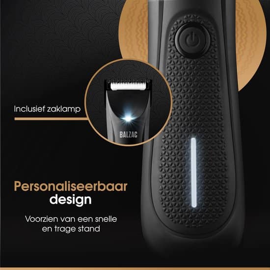 BALZAC™ Trimmer 2.0 - Bodygroomer Mannen - Manscaped - Gemaakt voor Schaamstreek - Haartrimmer - Waterdicht - Twee Standen - Afbeelding 2