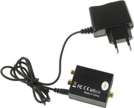 Garpex® Digitaal Optisch Naar Analoog Audio Converter - Coaxiaal - SPDIF - DAC - D2A - Digitaal Optisch Coaxiaal Toslink naar Analoog RCA Audio... - Afbeelding 4