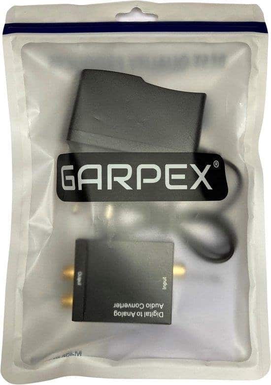 Garpex® Digitaal Optisch Naar Analoog Audio Converter - Coaxiaal - SPDIF - DAC - D2A - Digitaal Optisch Coaxiaal Toslink naar Analoog RCA Audio... - Afbeelding 5