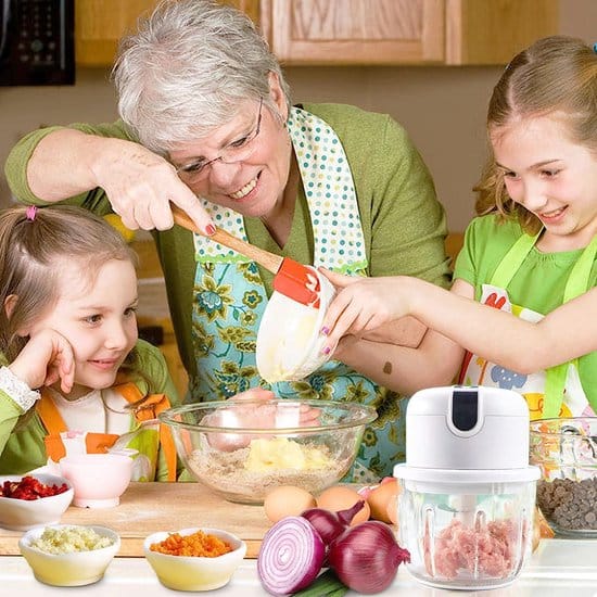 Phreeze (Draadloos) Food Processor - Hakmolen elektrisch - Vaatwasbestendig - USB oplaadbaar - Mini Portable Chopper - Blender - Keukenmachine -... - Afbeelding 6