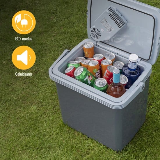 Tristar Koelbox KB-7526 - 20L - Elektrisch - 12V Autolader en 230V Stopcontact - Koelt & Verwarmt - Grijs - Afbeelding 5