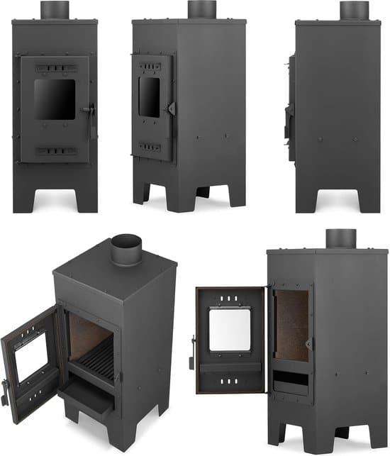 Houtkachel - binnen - 7,5 kW - A+ ECO-DESIGN - Afbeelding 4