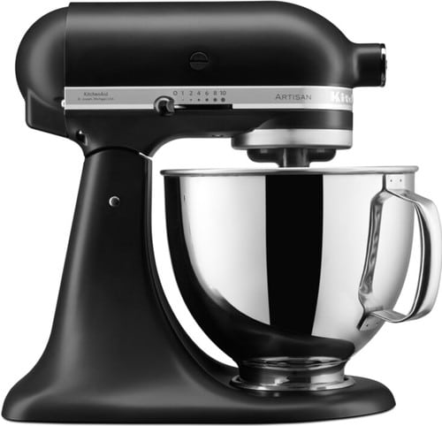 KitchenAid Artisan Mixer 5KSM125EBM Mat Zwart - Afbeelding 2
