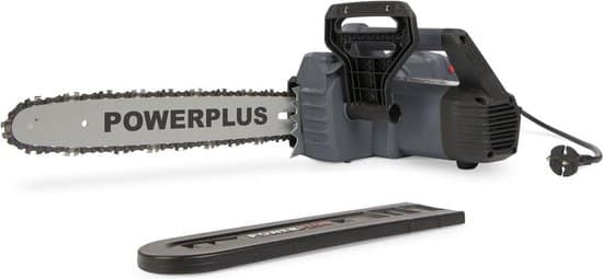 Powerplus POWEG10100 Elektrische kettingzaag - 2000W - Zwaardlengte 350mm - Automatische kettingsmering - Incl. 1x ketting en 1x zwaard
