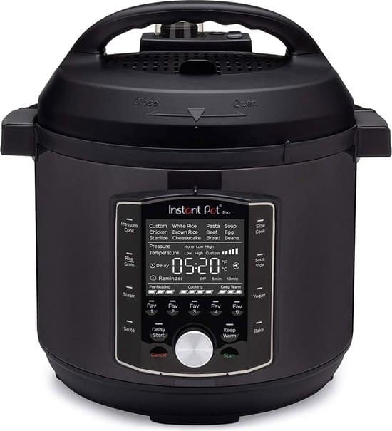 Instant Pot Pro 5,7L multicooker 10-in-1 - snelkookpan - pressure cooker - rijstkoker - slowcooker - stomer - sous-vide