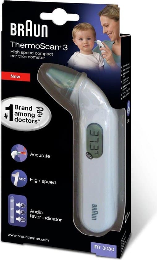 Braun ThermoScan 3 - Lichaamsthermometer - Afbeelding 4
