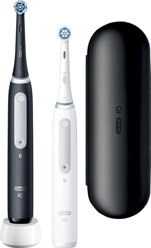 Oral-B iO 4N - Black & White - Elektrische Tandenborstels - Ontworpen Door Braun - Afbeelding 4