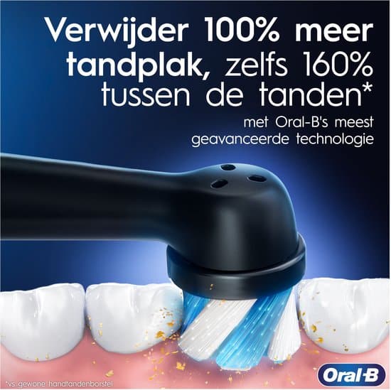 Oral-B iO 4N - Black & White - Elektrische Tandenborstels - Ontworpen Door Braun - Afbeelding 5