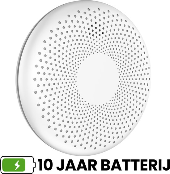 Aroha Safety Pro Combimelder - 10 jaar batterij - Rookmelder & Koolmonoxidemelder - CO... | bol