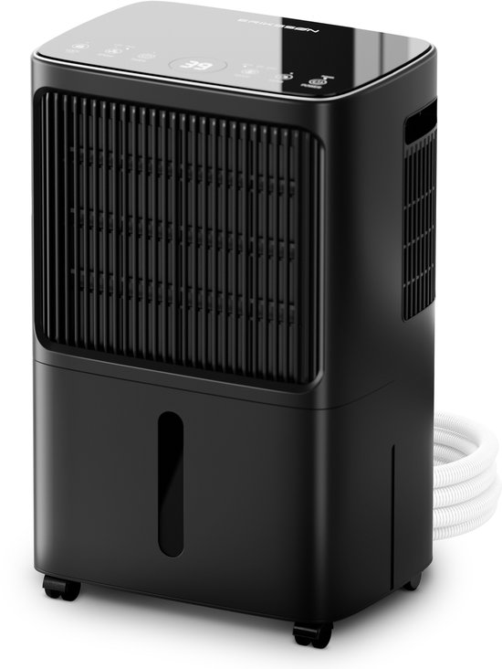 Erikssøn Luchtontvochtiger Dry Pro Plus - Ontvochtigt Tot 16 Liter Per Dag - Was-droog Functie - Geschikt Voor Huis, Slaapkamer , Badkamer , Woonkamer En Kelder - Dehumidifier -...