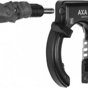 100cm insteekketting -geschikt voor AXA Defender / Solid Plus -Gehard staal - Zwart