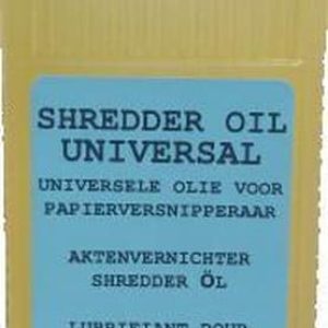 500ML Papierversnipperaar olie - Papiervernietiger olie - Shredder oil - Universeel toepasbaar - Shredder Olie – Smeerolie
