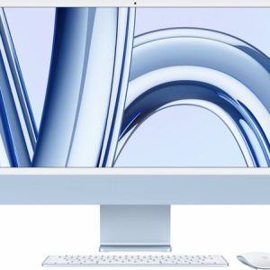 Apple iMac 24" (2023) M3 (8 core CPU/10 core GPU) 16GB/256GB Blauw QWERTY