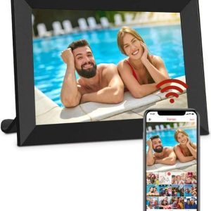AyeWay Digitale Fotolijst – 16GB - Foto's & Video's - 10,1 Inch – Frameo - App – Wifi - Touchscreen