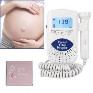 BabyFever - Professionele Baby Doppler - Baby Hartje Monitor - Zwangerschapscadeau - Blauw