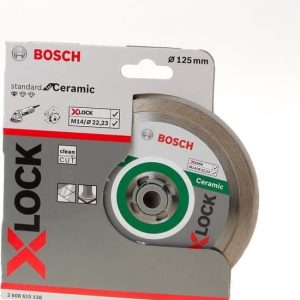 Bosch 2608615138 X-Lock Diamantschijf Standard for Ceramic - 125mm