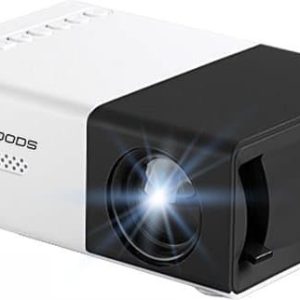 CB-Goods Draagbare Beamer - Full HD Mini Beamer / Projector - Streamen met iOS & Android via WiFi - Thuis Bioscoop - 1280 x 720P - TikTok - Zwart