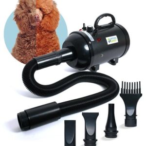 Century Goods Waterblazer voor honden - 2800W - Hondenföhn incl. 4 opzetstukken - Compact design