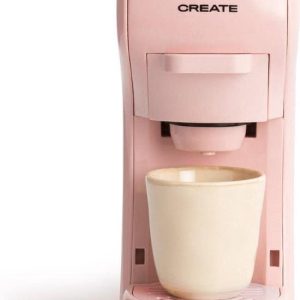 CREATE POTTS STYLANCE Koffiemachine - Koffiecupmachine - Capsule Koffiezetapparaat - Nespresso, Dolce Gusto - 1450W - Roze
