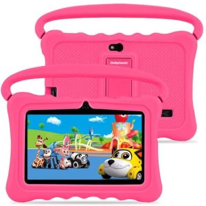 Dailygoods® Kindertablet - Tablet - 7 Inch - Nieuw model - Android 10.0 - Langdurig gebruik - Kids Proof - Alternatief Kurio - 16GB - Kindertablet...