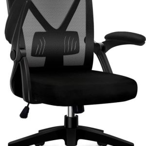 Elekiatech Ergonomische Bureaustoel - Bureaustoel - Bureaustoelen voor Volwassenen - 150 Kg - Zwart