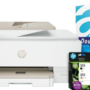 HP ENVY Inspire 7924e + 1 set extra inkt + 500 vellen A4 papier