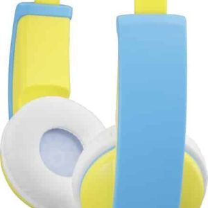 JVC HA-KD5 - On-ear kinder koptelefoon - Geel/Blauw