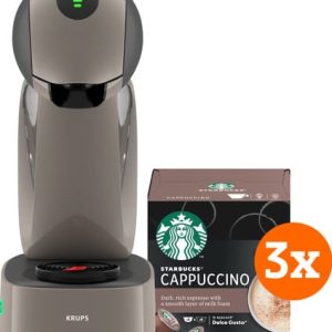 Krups Dolce Gusto Infinissima Touch KP270A Taupe + Starbucks Cappuccino