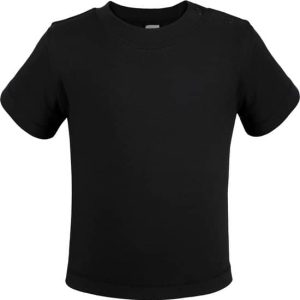 Link Kids Wear baby T-shirt met korte mouw - Zwart - Maat 74-80
