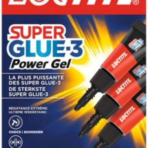Loctite Power Gel Control 3x1 - g Unieke Doseerfles - Niet afdruipend - Verticaal lijmen - Secondelijm - Alleslijm - Multilijm - Seconde lijm Alles...