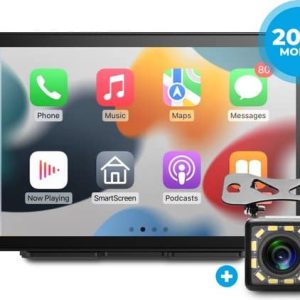 Nitel Navigatiesysteem Auto - 9 Inch - Touchscreen - Apple Carplay & Android Auto (Draadloos) - Carplay Scherm - Autoradio - Inclusief...