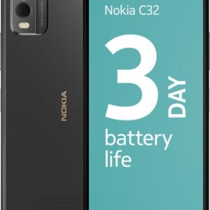 Nokia C32 64GB Zwart