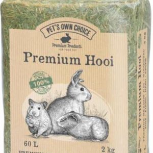 Pet's Own Choice Premium Hooi - Ruwvoer - 2 kg
