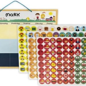 Planbord Kind - Weekplanner Kind: met 288 Unieke Pictogrammen! | Kinderplanborden | Kinderplanbord| Peuterplanbord| Good Bizi