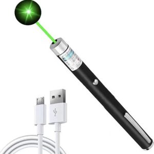 Q247® | Professionele Laserpen | USB | Oplaadbaar - Groen - Laserlampje - Laserpointer Kat - Laser - USB Rechargeable - CE Certificaat -...