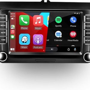ROADFLOW - Autoradio - 7 Inch - Draadloos - Apple Carplay - Android Auto - Bluetooth - VW Polo - Golf - Seat - Skoda - Vaderdag cadeau
