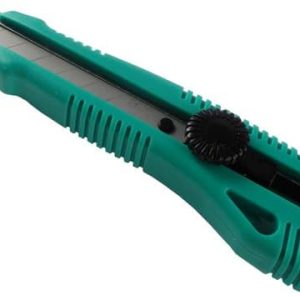 SDI #42803 - Afbreek-Hobbymes met schroef-lock - groen - incl. 10 stuks 18mm mesjes