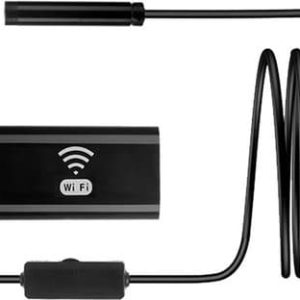 Sinji Flexibele Full HD Inspectiecamera - LED Verlicht - iOS & Android - 5 Meter - Boroscope - Endoscoop - Zwart