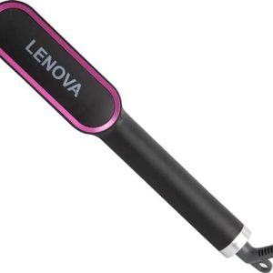 Stijlborstel - Lenova Pro Silk Brush - Ergonomische 360° snoer - Stijltang - Warm in 30 seconden - Gepatenteerde anti-haarverbranding technologie