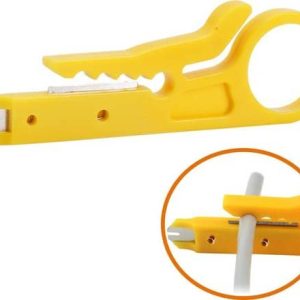 Striptang - Kabelknipper - Kabelstripper - Krimptang - Kniptang multifunctioneel - Draadstripper - Draadknipper - Elektriciteitsdraad knipper /...
