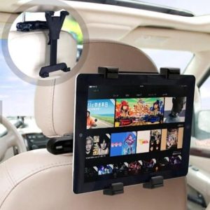 Tablet Houder voor Auto Hoofdsteun Zwart Verstelbaar Universele - Stevige iPad Houder voor Achter in de Auto- Car Seat Mount Autohouder...