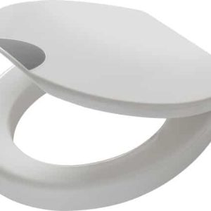 Tiger Comfort Care - Toiletbril met deksel - WC bril - Softclose - Toiletverhoger 5 cm - Duroplast Wit