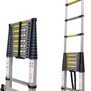 Truskore® Telescopische ladder 6.2 meter - Incl. Draagtas - Aluminium - Professionele Vouwladder - Telescoop ladder - Stevig & Vertrouwd