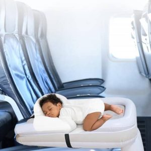 Vliegtuigbedje - Vliegtuigbedje Baby - vliegtuigbedje opblaasbaar - Vliegtuig Peuter Bedje - Baby Reis Bedje - Peuter Reis Bedje